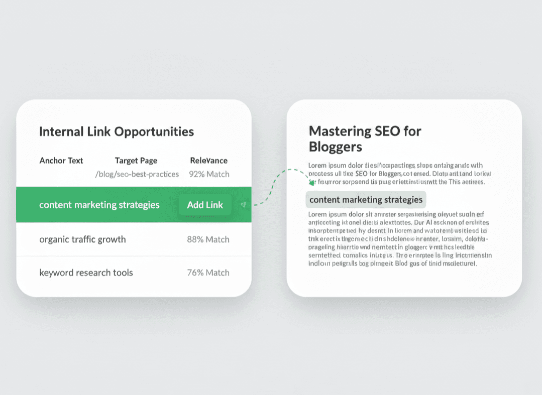 Explore Internal Linking Opportunities.