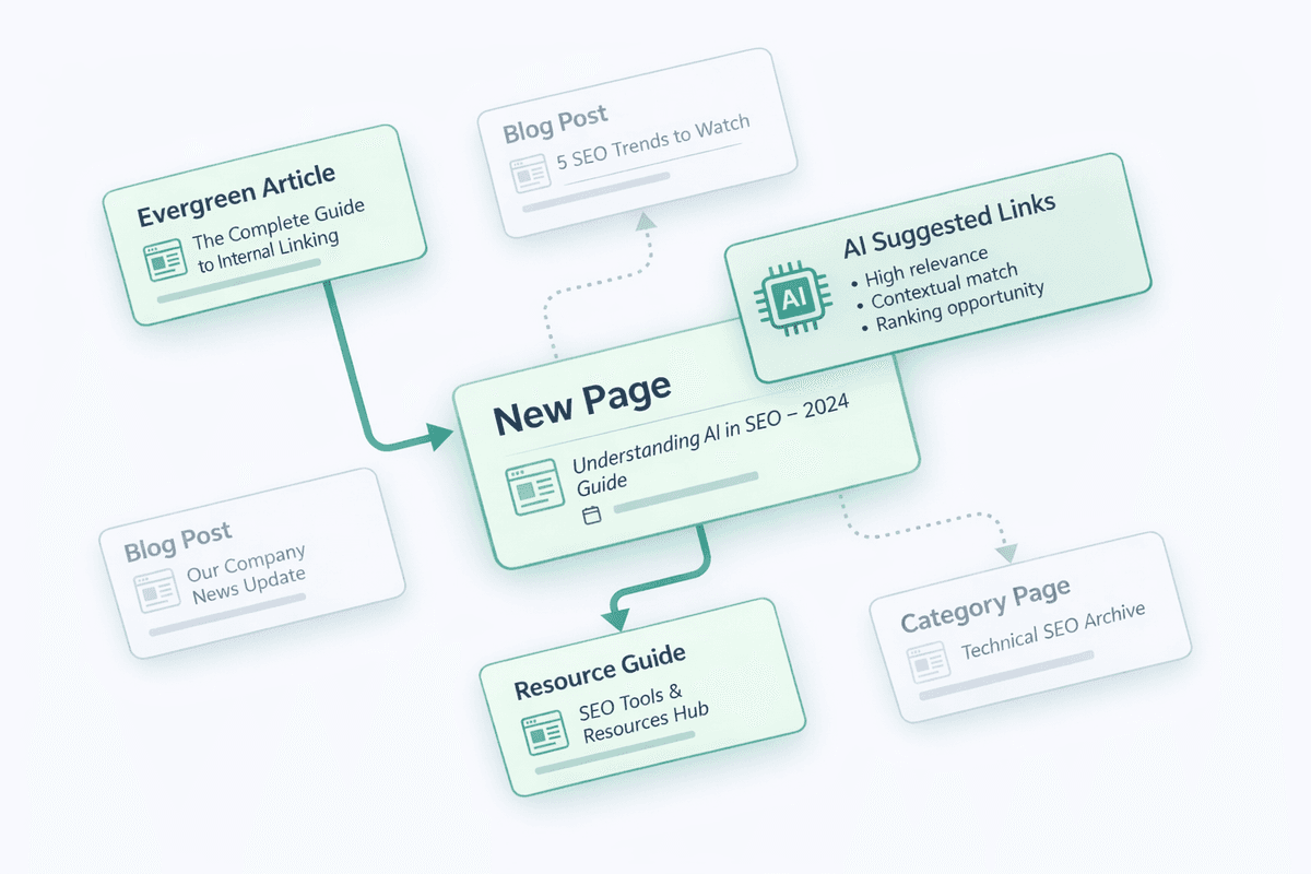 Relevant Internal Link Suggestions