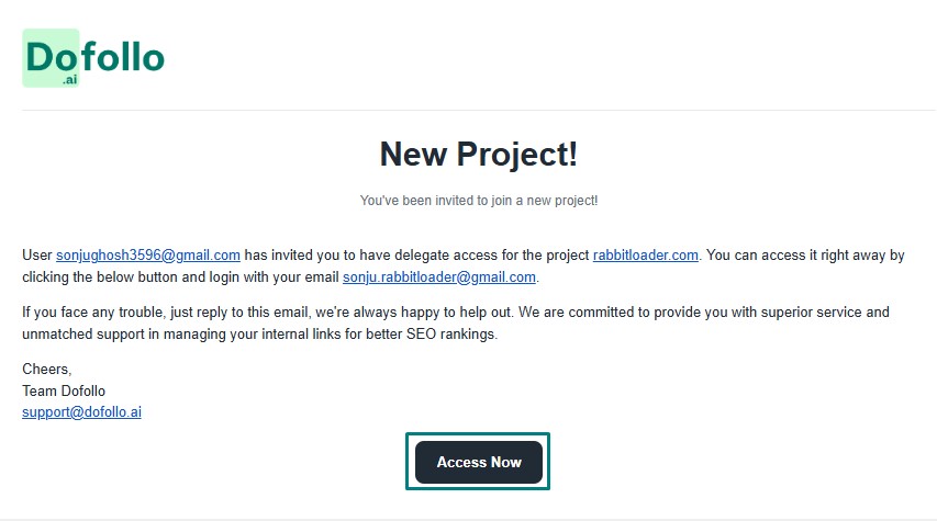 Access email